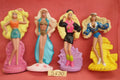 Doll S630: Lot of 4 mini Barbie McDonald USA 10cm -
