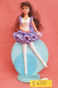 Doll S650: Mini Barbie McDonald USA 10cm Ballerina