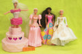 Doll S717: Lot of 4 mini Barbie McDonald USA 10cm
