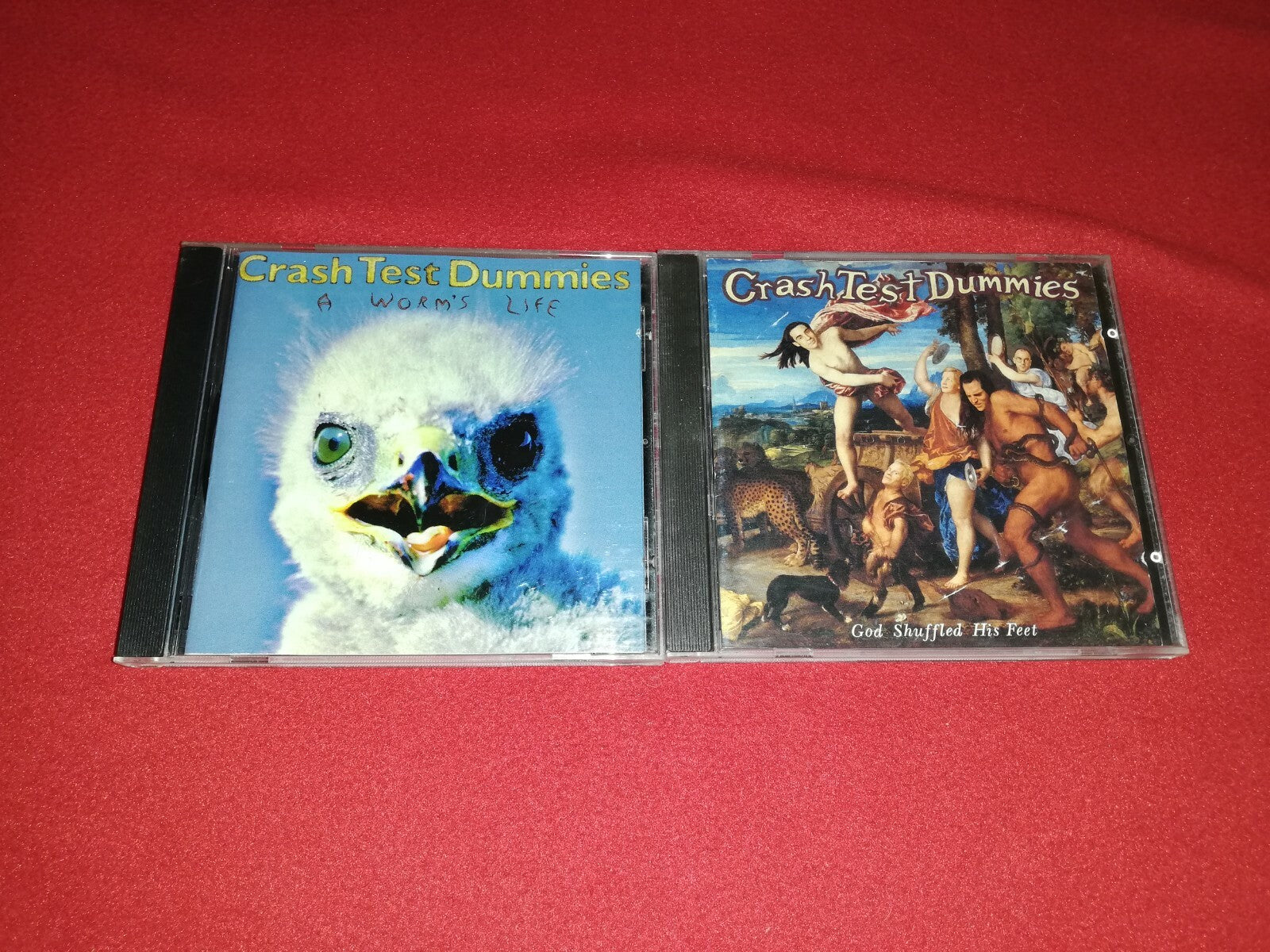 Pack of 2 CRASH TEST DUMMIES CDs