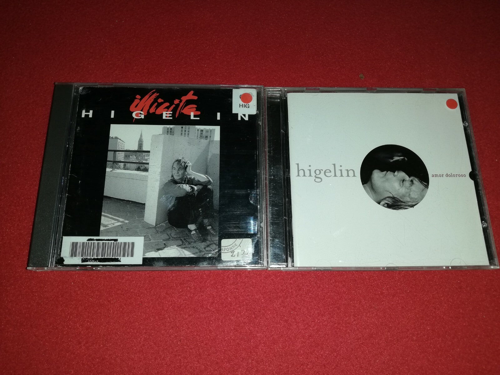 Set of 2 Jacques Higellin CDs