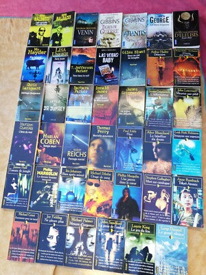 3 POCKET paperback crime/thriller books to choose from the photos (€6 for all 3)