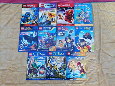 3 LEGO sticker books to choose from in the photo (€6 for all 3) CHIMA/NINJAGO/NEXO