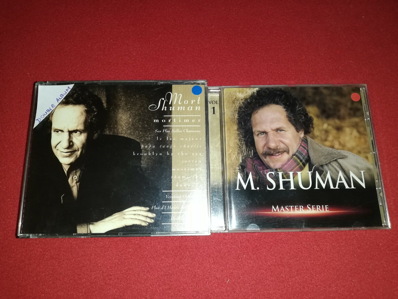 Lot of 2 Mort SHUMAN CDs (including 1 double CD)
