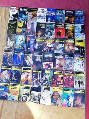 6 paperback crime/thriller books to choose from in the photos (€12 for all 6)