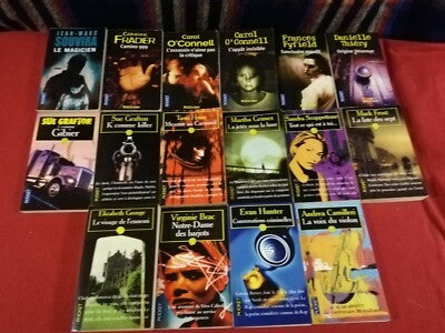 6 paperback crime/thriller books to choose from in the photos (€12 for all 6)