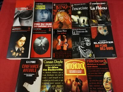 6 paperback crime/thriller books to choose from in the photos (€12 for all 6)
