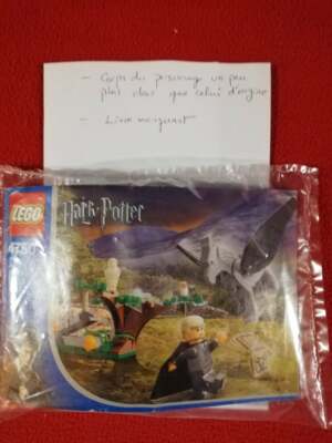 LEGO 4750 HARRY POTTER Draco and Buckbeak, almost complete with instructions - no box
