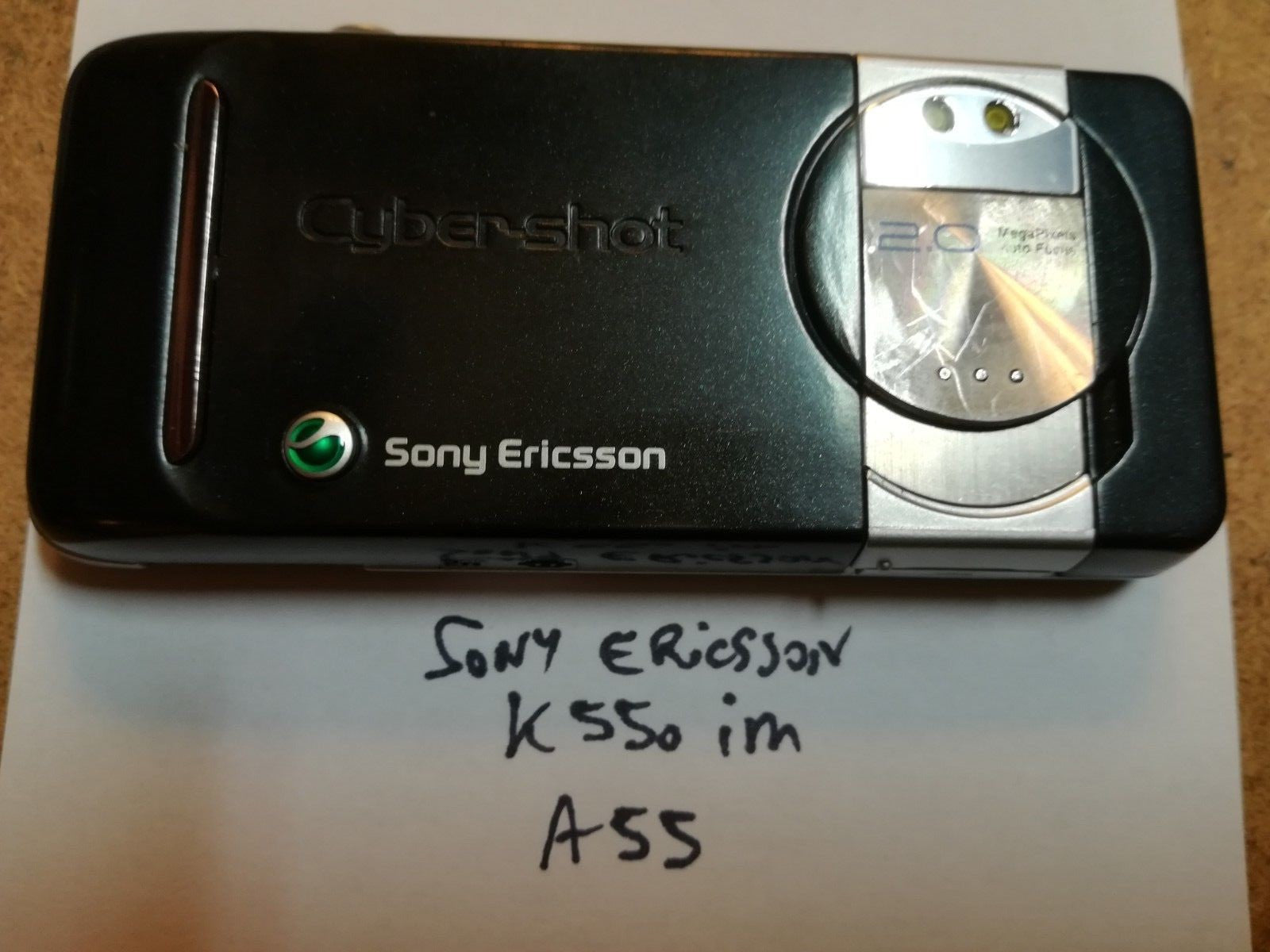 DUMMY CELL PHONE N°A55: SONY ERICSSON K550im