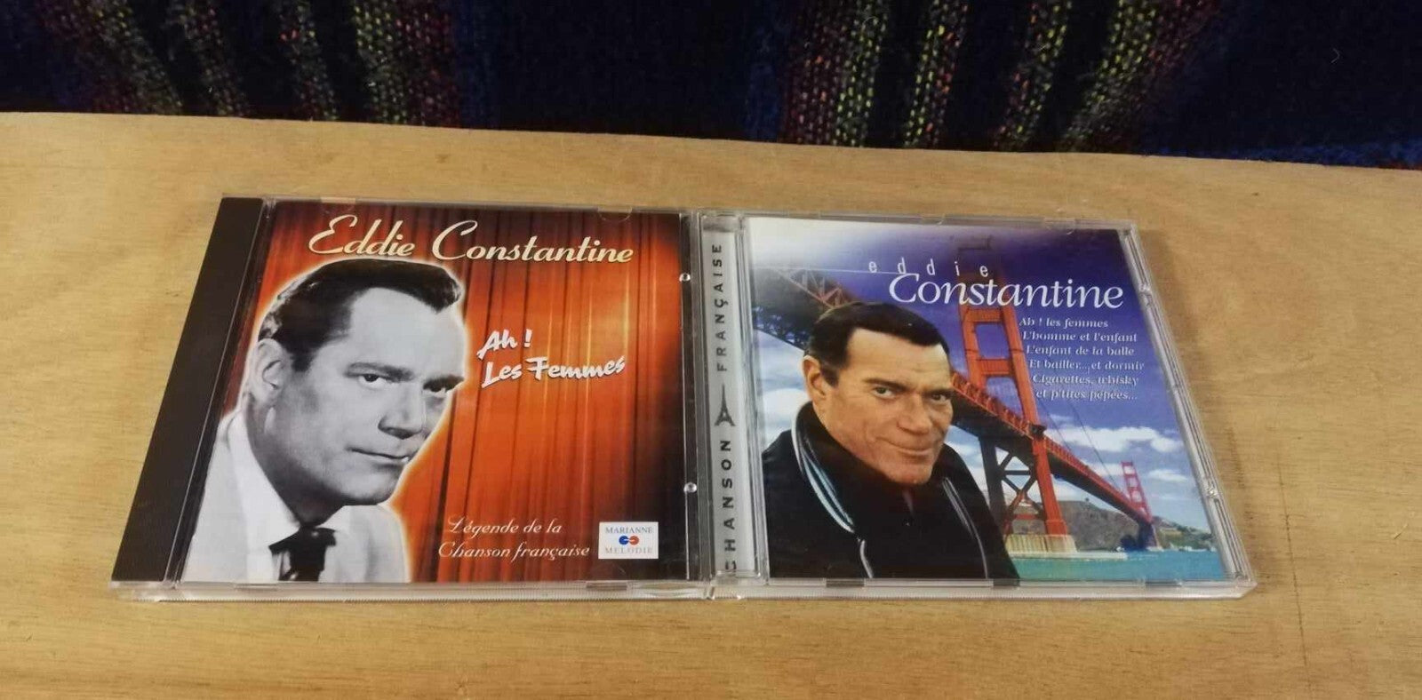 Set of 2 Eddie Constantine CDs
