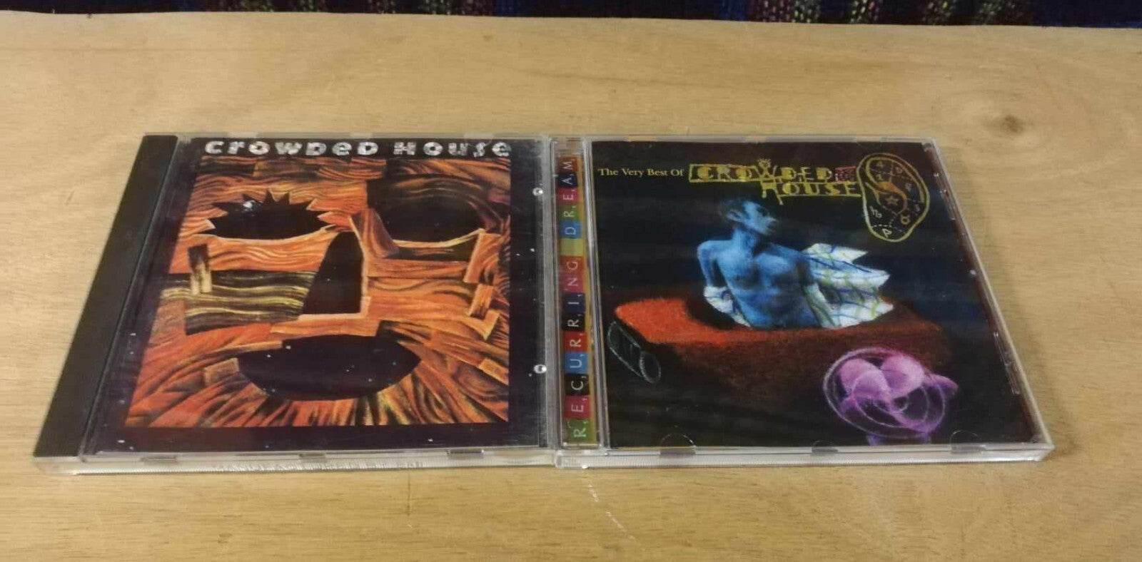 Set of 2 CROWDED HOUSE CDs