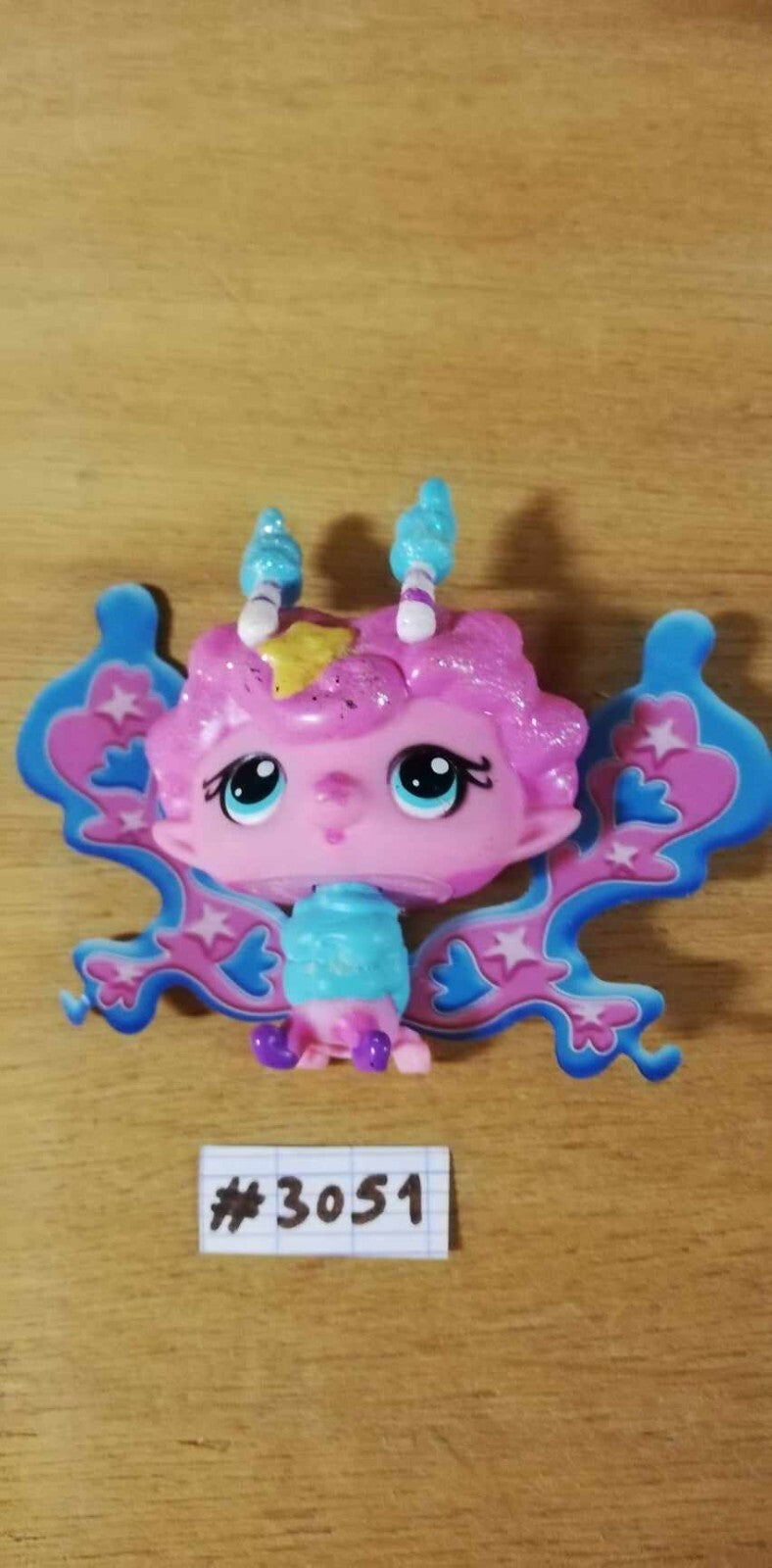 figurine LITTLEST PETSHOP: FEERIQUE #3051 (fluffy sweet fairy)