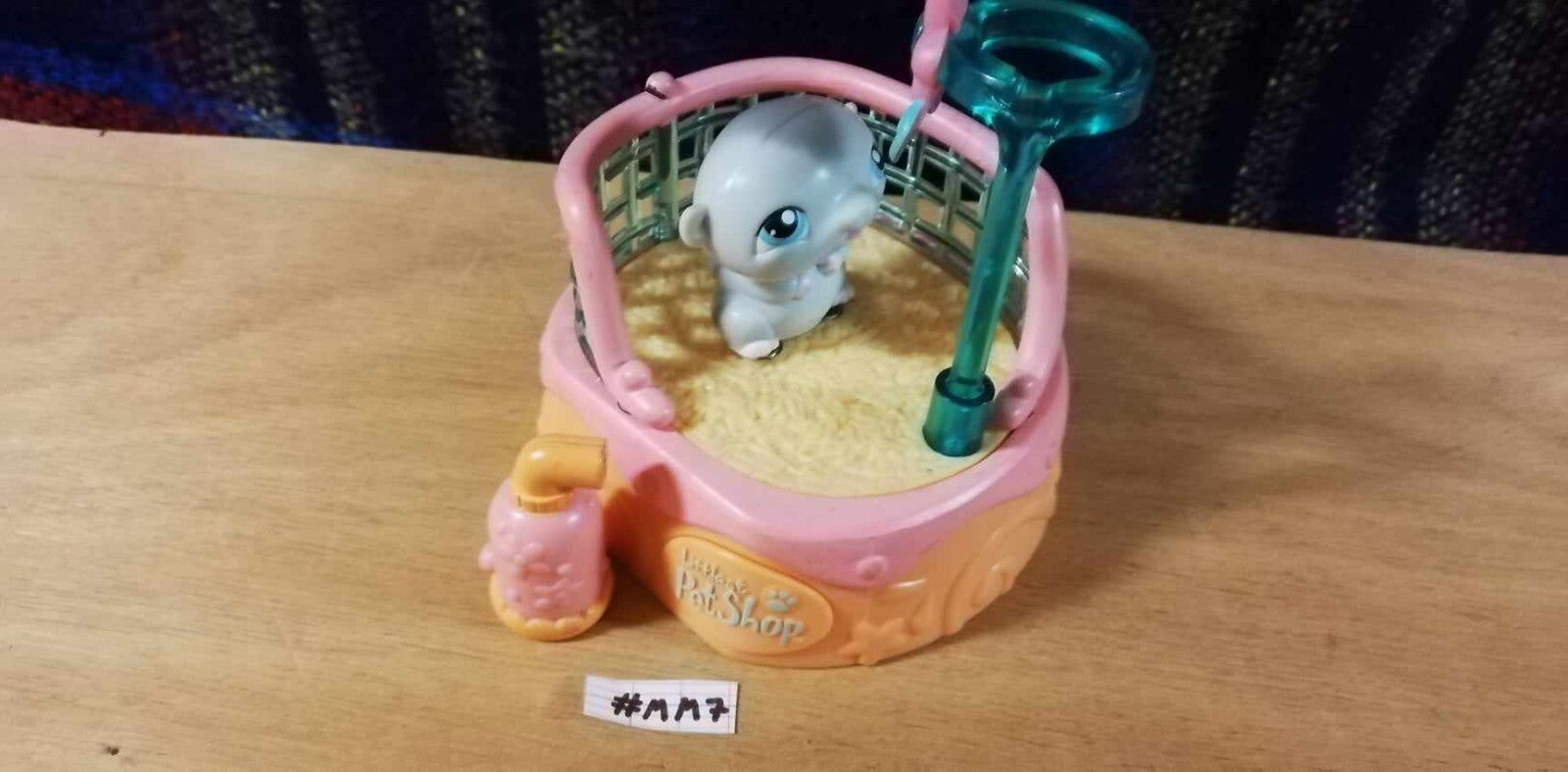 LITTLEST PETSHOP figurine: HAMSTER + MAGIC MOTION accessories