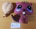 LITTLEST PETSHOP figurine: CASTOR #1410 (beaver)