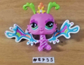 LITTLEST PETSHOP Figurine: FAIRY ELF #2795 (soaring skies fairy)