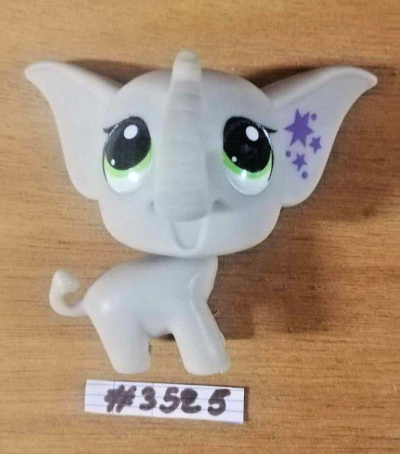 LITTLEST PETSHOP figurine: ELEPHANT #3525