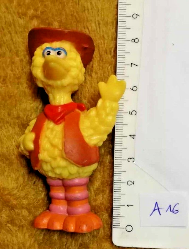 Figurine SESAME STREET A16: BIG BIRD cowboy - JHP - Henson
