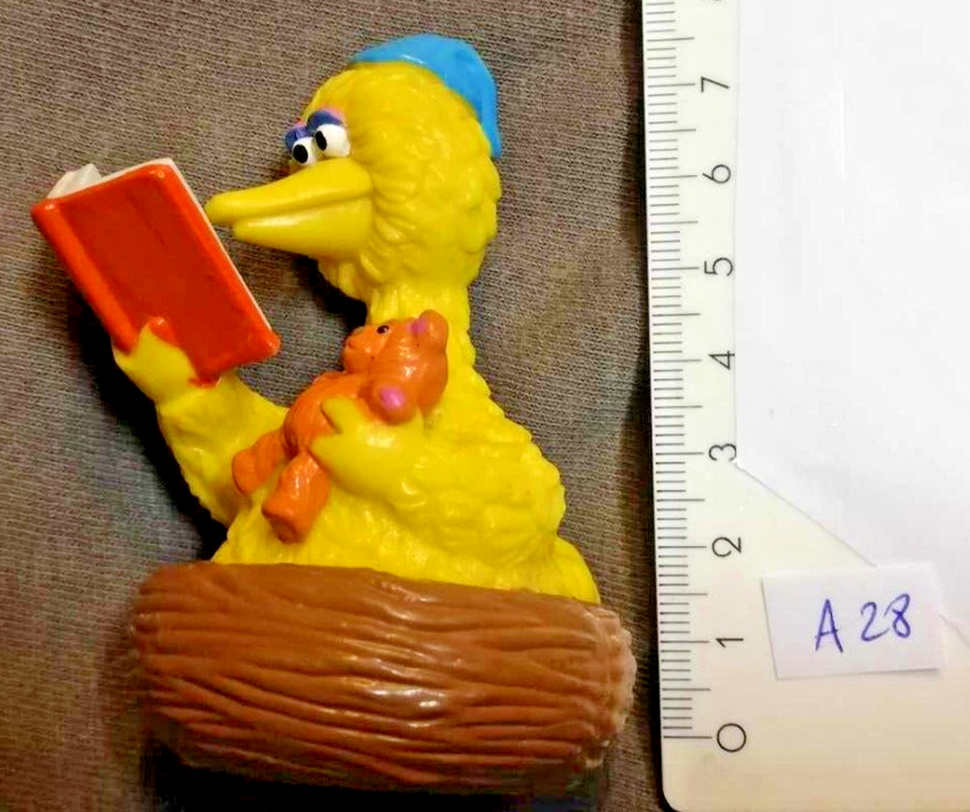 Figurine SESAME STREET A28: BIG BIRD + book - Applause - Henson