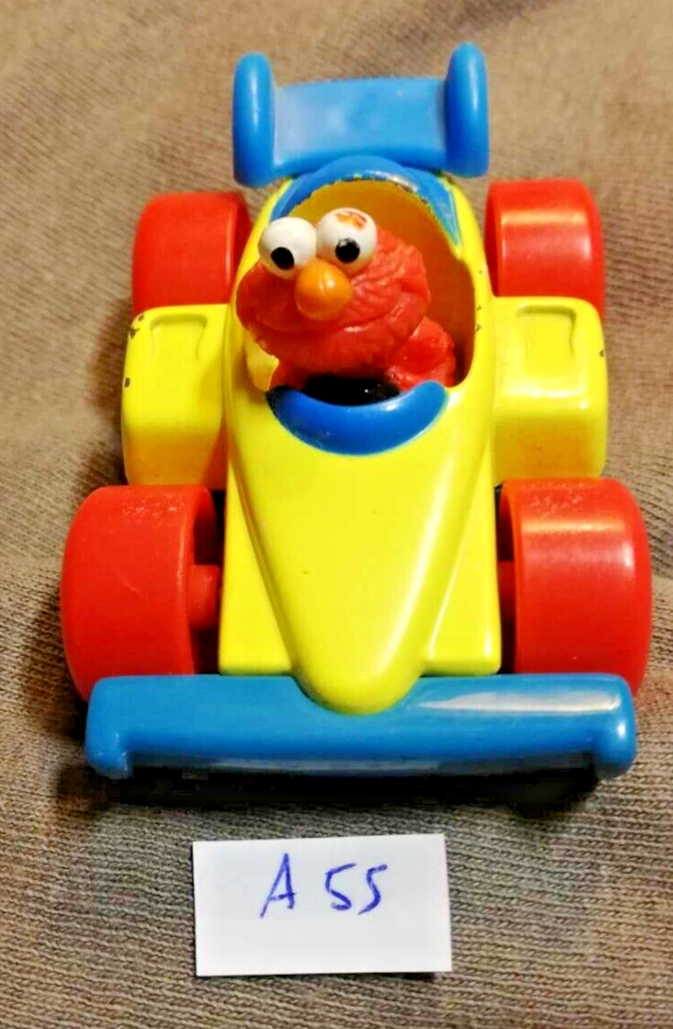 Voiture A55 Vintage ELMO F1 Rue Sesame street Tyco Matchbox 1997 diecast