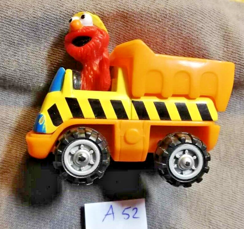 Voiture A52 Vintage ELMO Camion-benne Rue Sesame street Mattel 2001 diecast