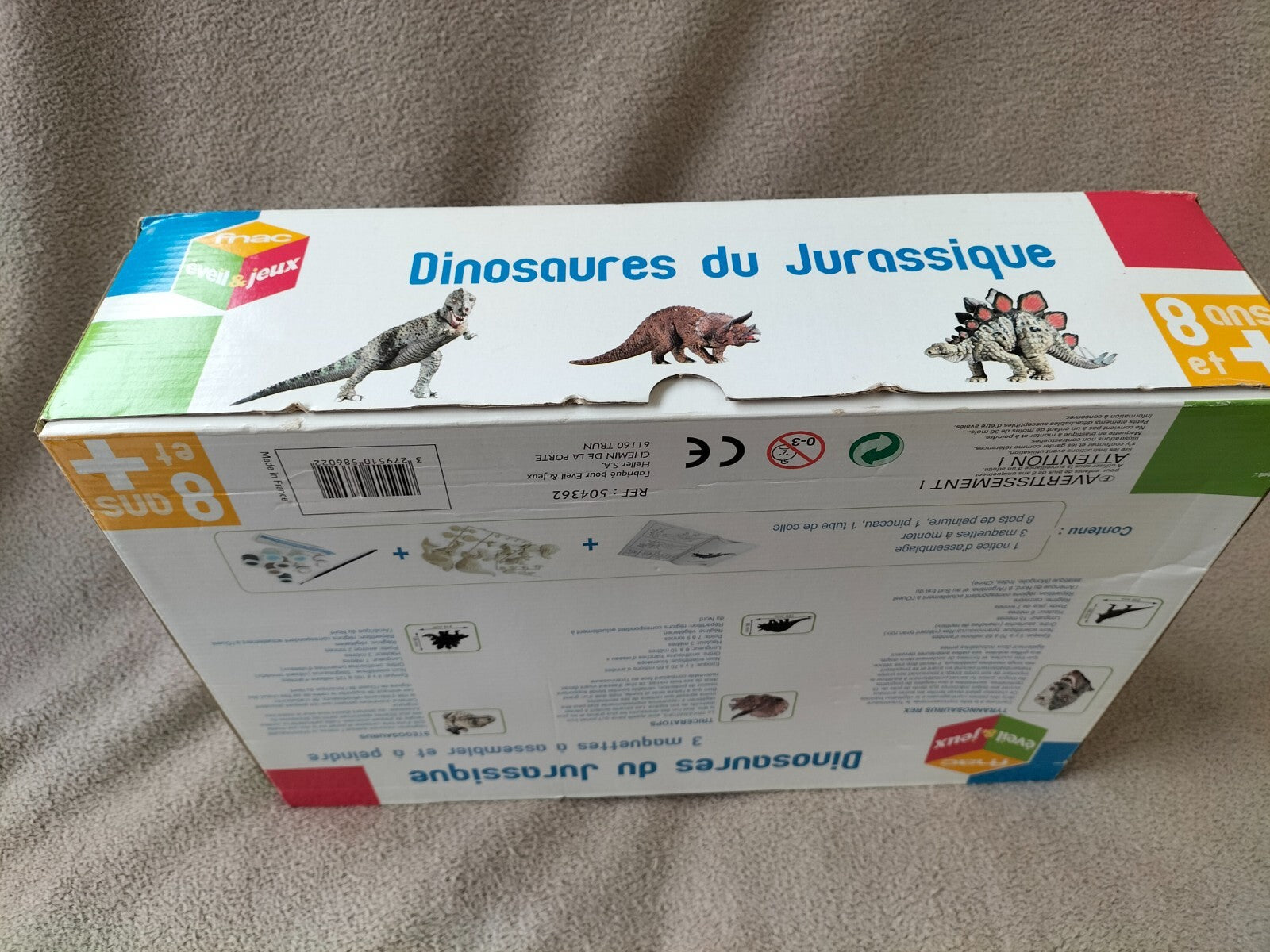 Jurassic Dinosaurs Gift Set Fnac Early Learning &amp; Games - 3 Models