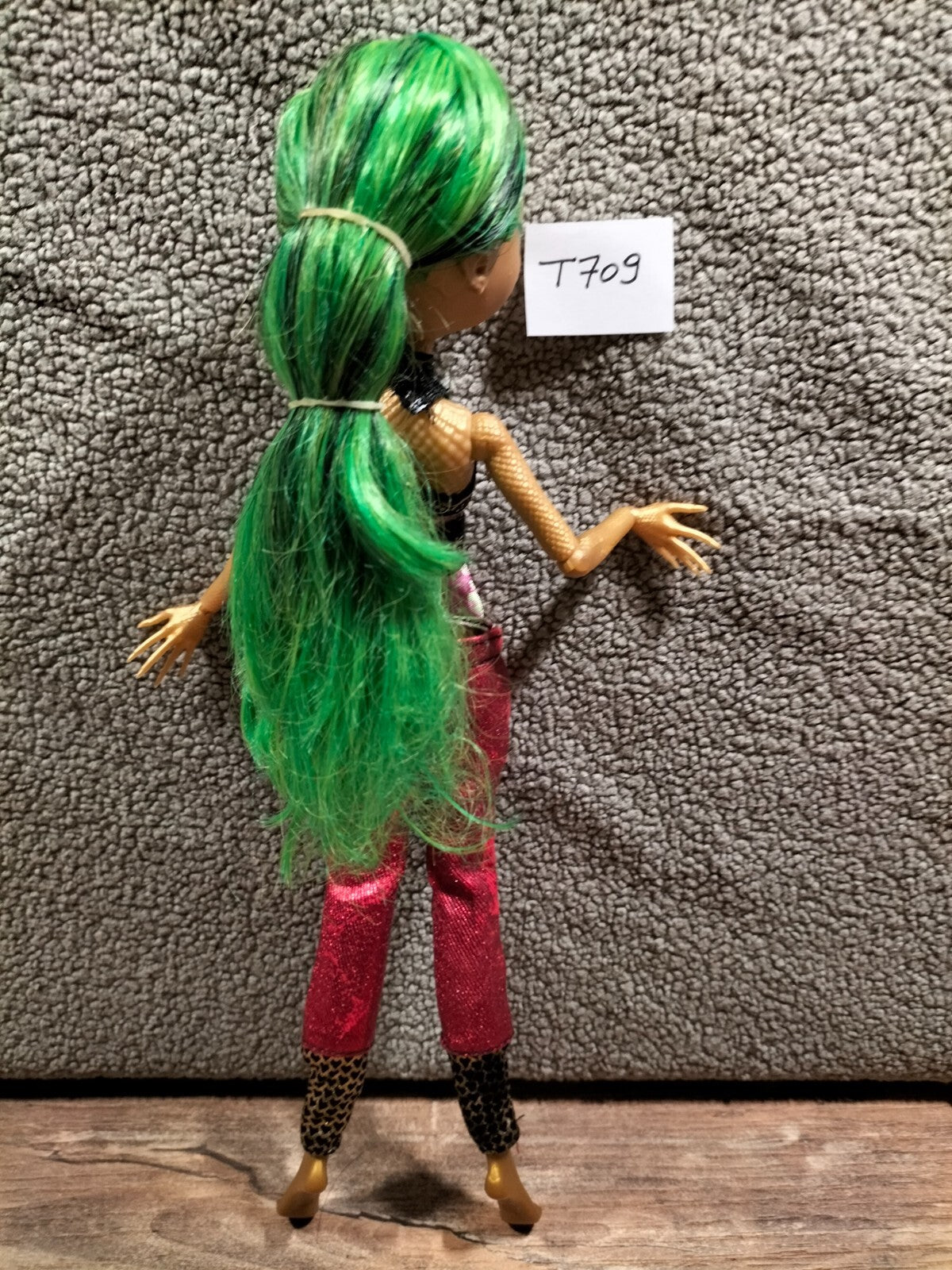 MONSTER HIGH doll N°T709: Mattel Scaremester doll Jinafire long - 28cm