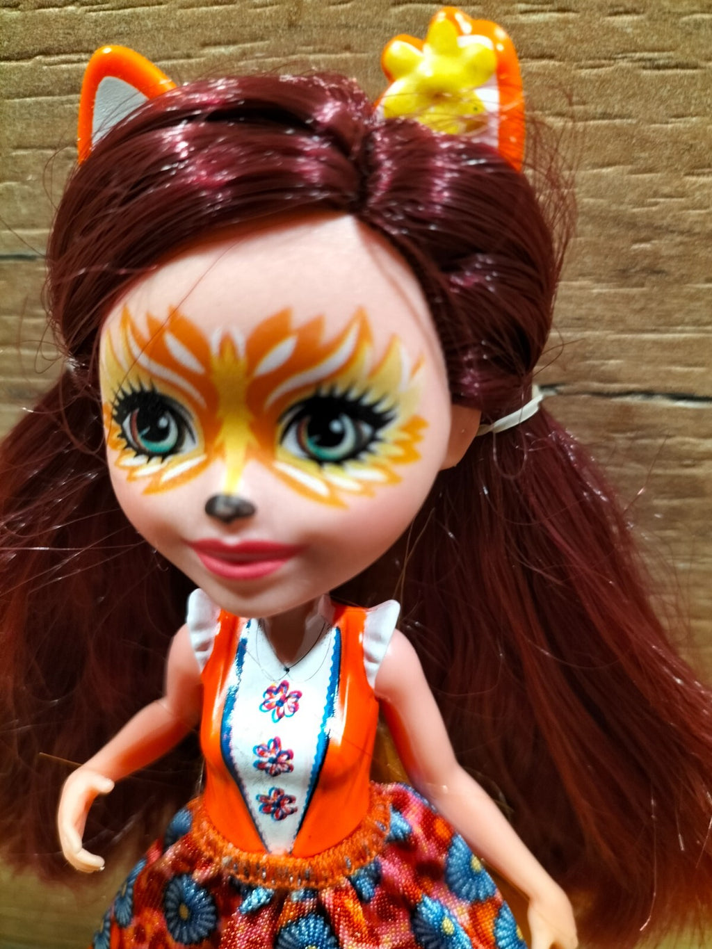 Doll No. T722: Felicity the Fox Enchantimals Mattel - 15 cm