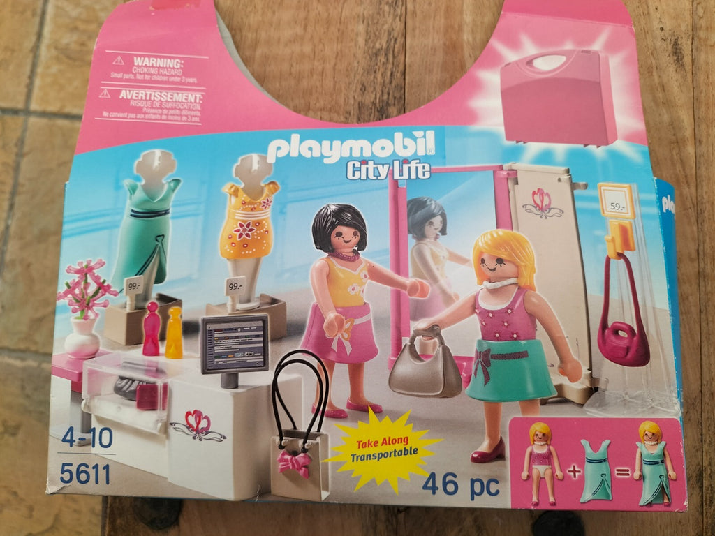 Playmobil Suitcase Store City life 5611 shopping