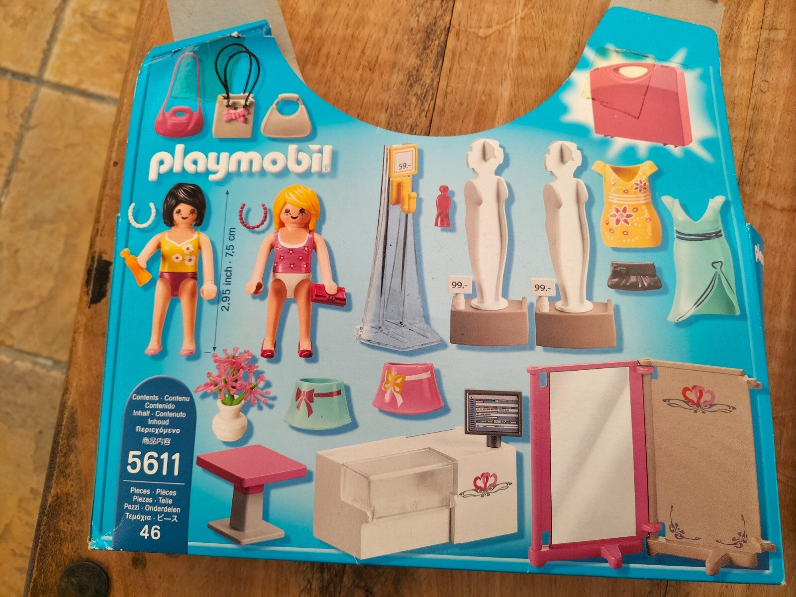 Playmobil Suitcase Store City life 5611 shopping