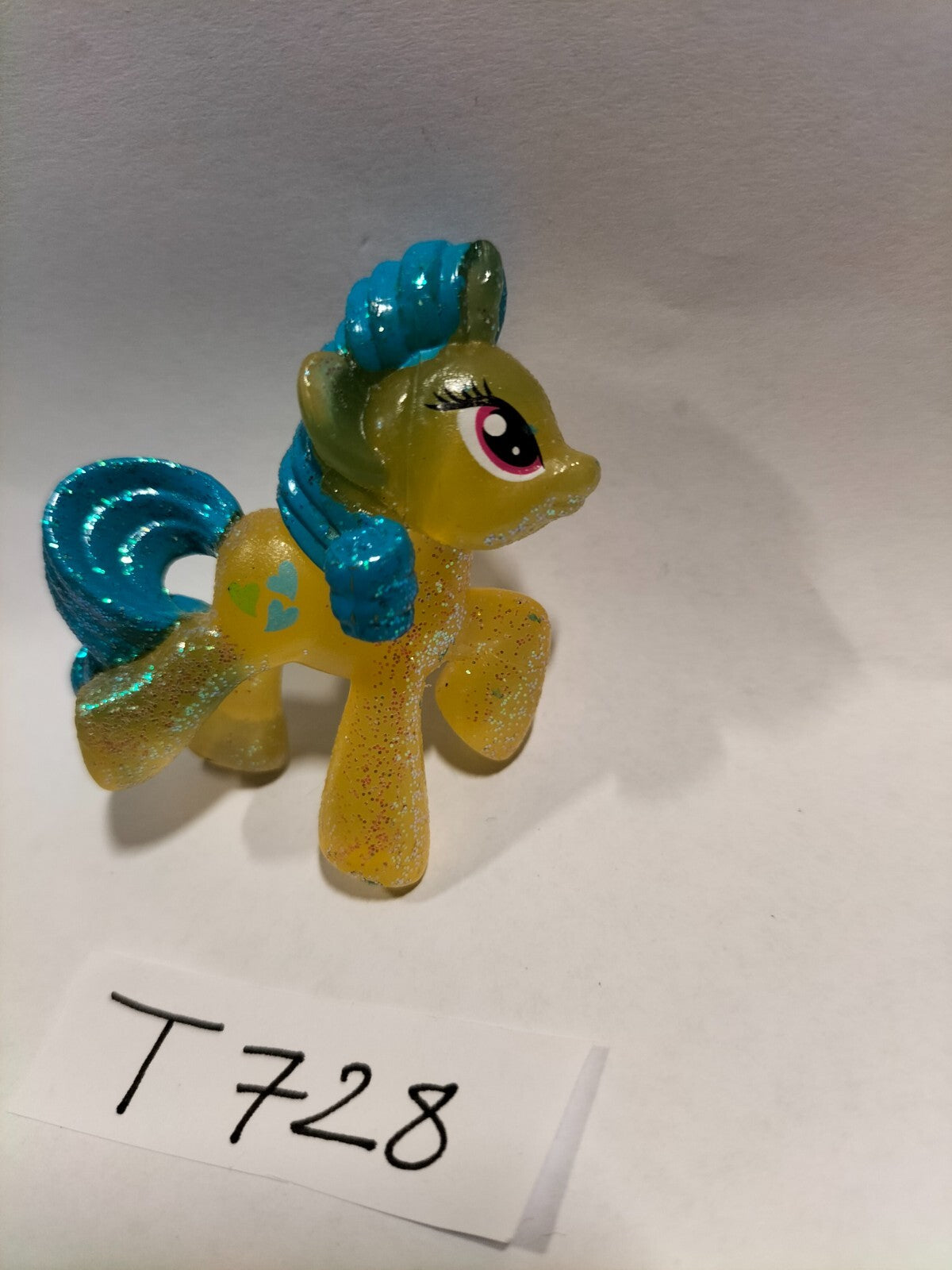 MY LITTLE PONY T728 My little pony blind bag lemon hearts transparent glitter