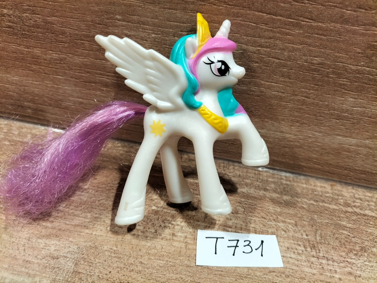 MY LITTLE PONY T731 My little pony Princess Celestia McDonald's 8 cm 2014