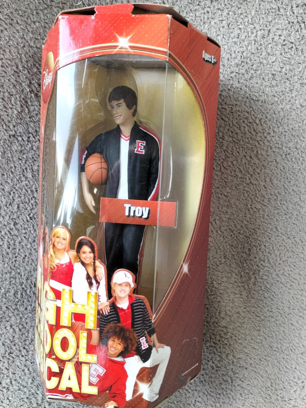 Mannequin TROY - High School Musical - 14cm Neuf en boîte Basketball Zac Efron