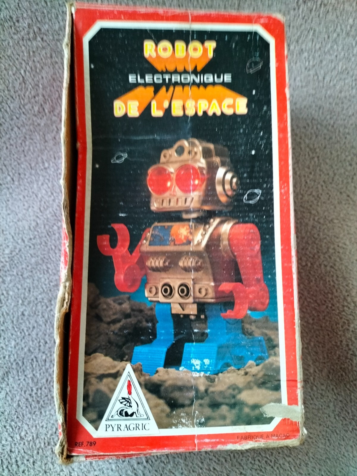 PYRAGRIC Space Electronics Robot - Vintage Rare - HS/Not Working