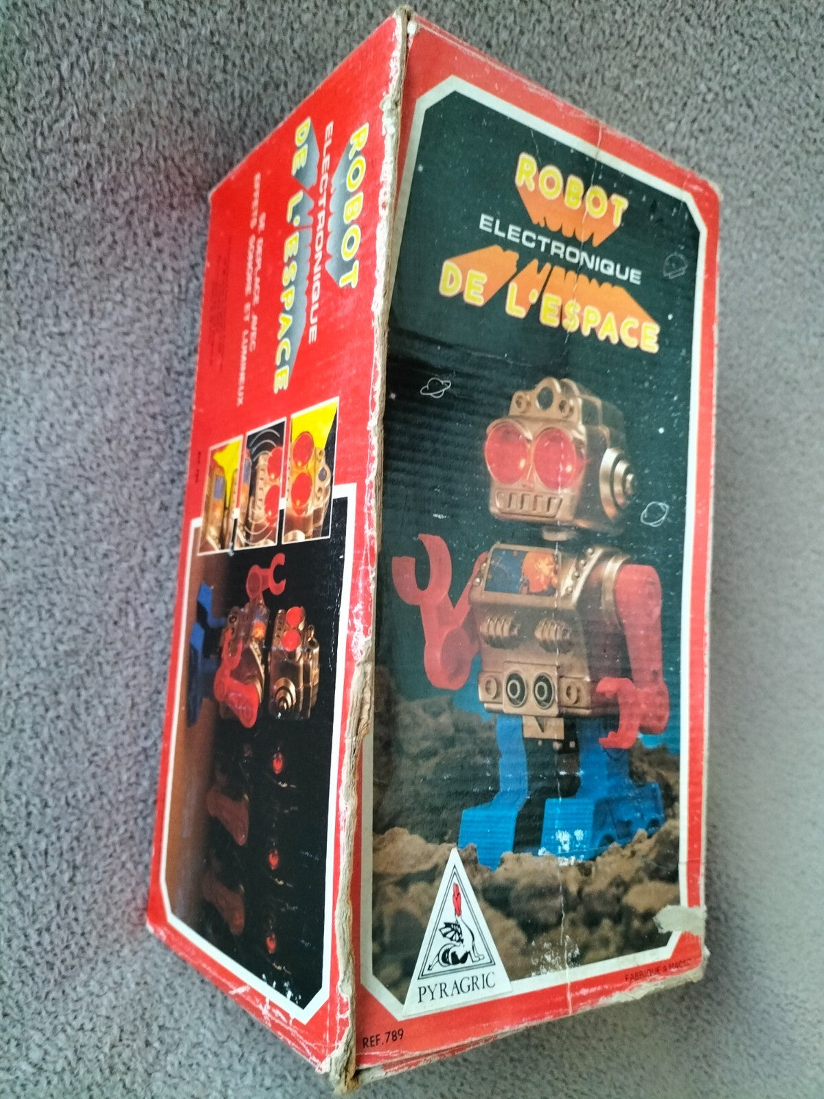 PYRAGRIC Space Electronics Robot - Vintage Rare - HS/Not Working