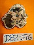 Pin's DBZ 076: Motorcycle Bulma Bandai Dragonball Z