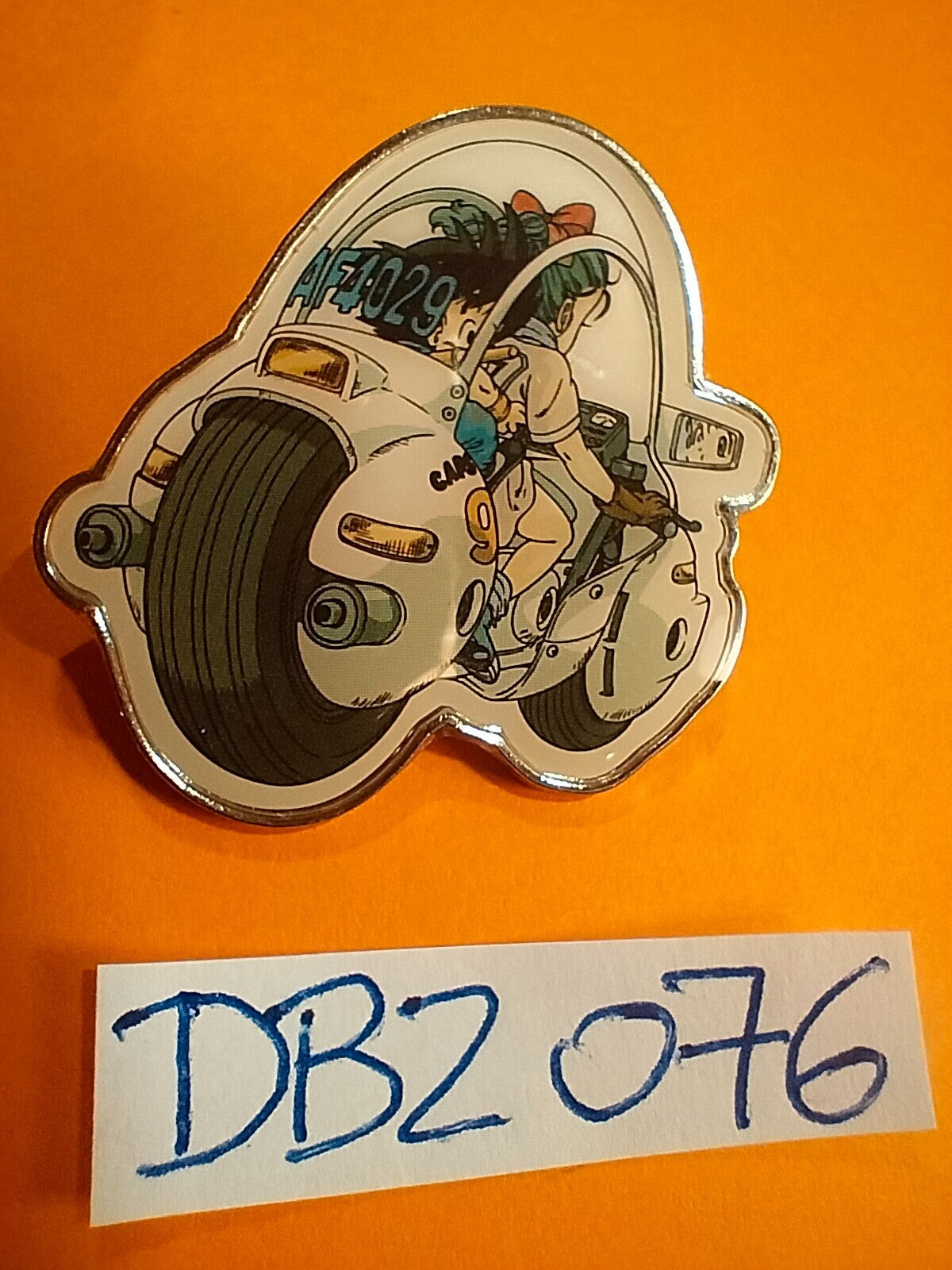 Pin's DBZ 076: Motorcycle Bulma Bandai Dragonball Z