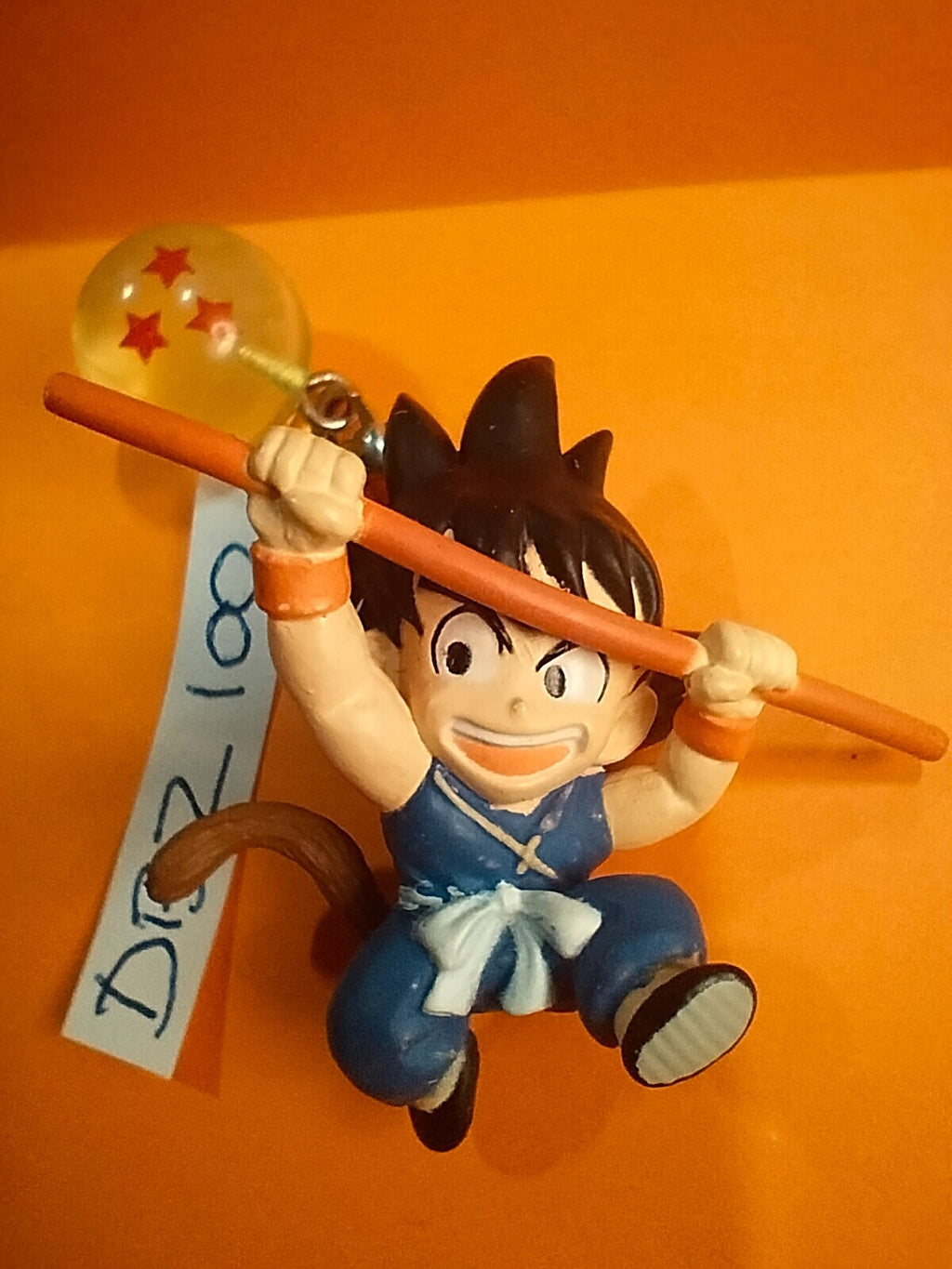 DBZ 100 Figure: Son Goku Keychain 4.5cm B/ST BP China Dragonball manga