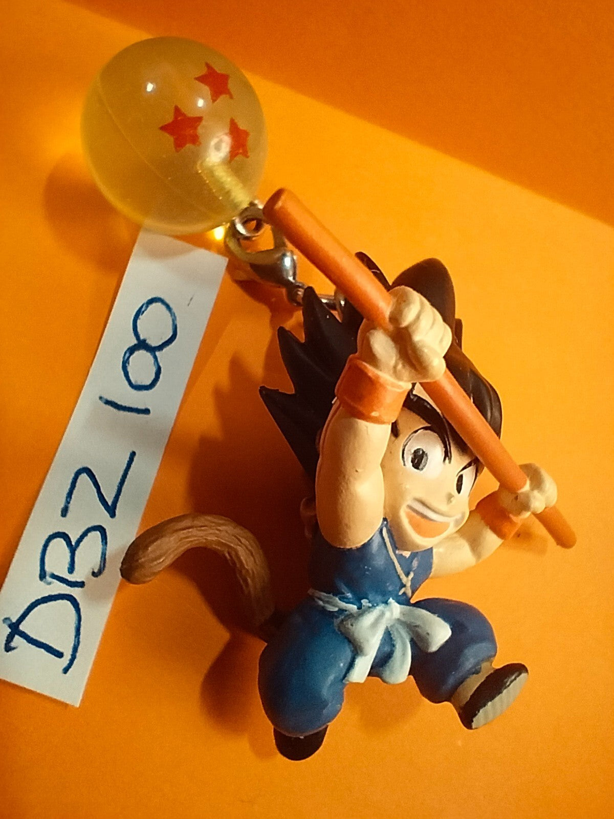 DBZ 100 Figure: Son Goku Keychain 4.5cm B/ST BP China Dragonball manga