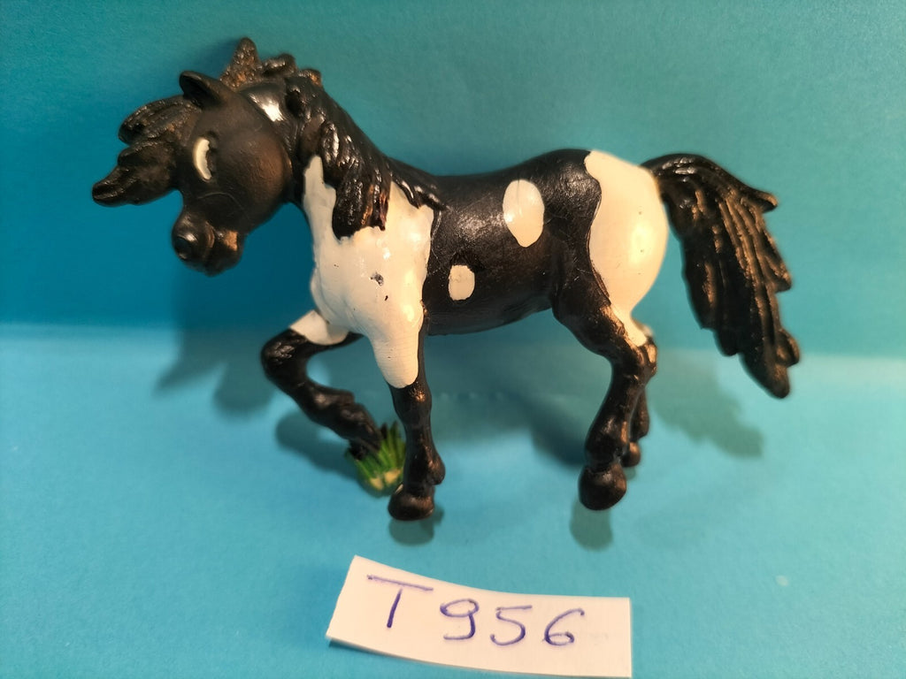 Figura T956: Caballo poni Coyotito Lucky-Luke Schleich 5,5 cm raro 1984