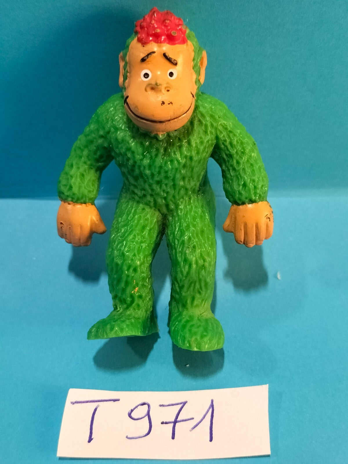 Figurine T971: Monkey Mono Telechat telegato FR3 - 6cm Schleich 1983