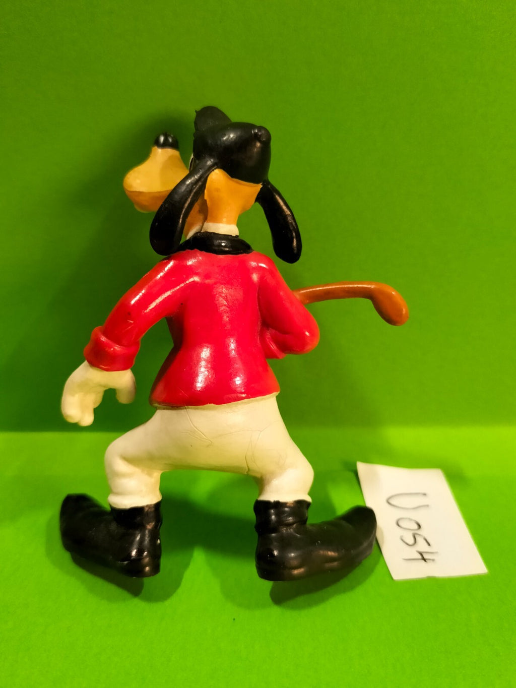 Figurine U054: Goofy Jockey Riding 7cm Bully Germany Goofy Disney