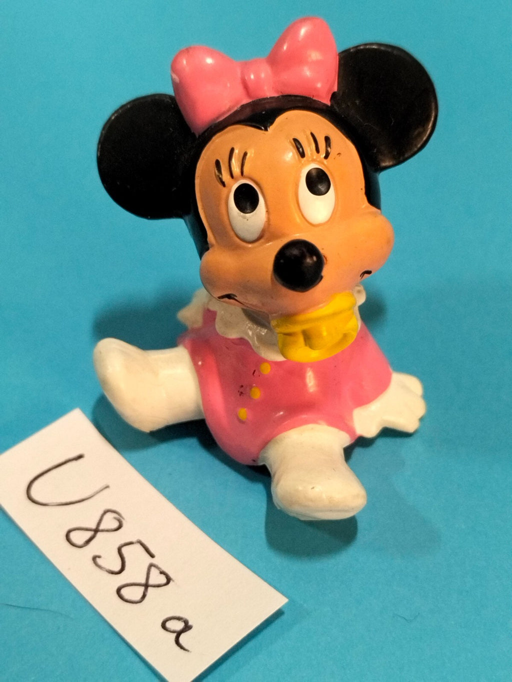 Figurine U059/U858: Minnie baby 5cm Bully 1985 W.Germany Disney baby
