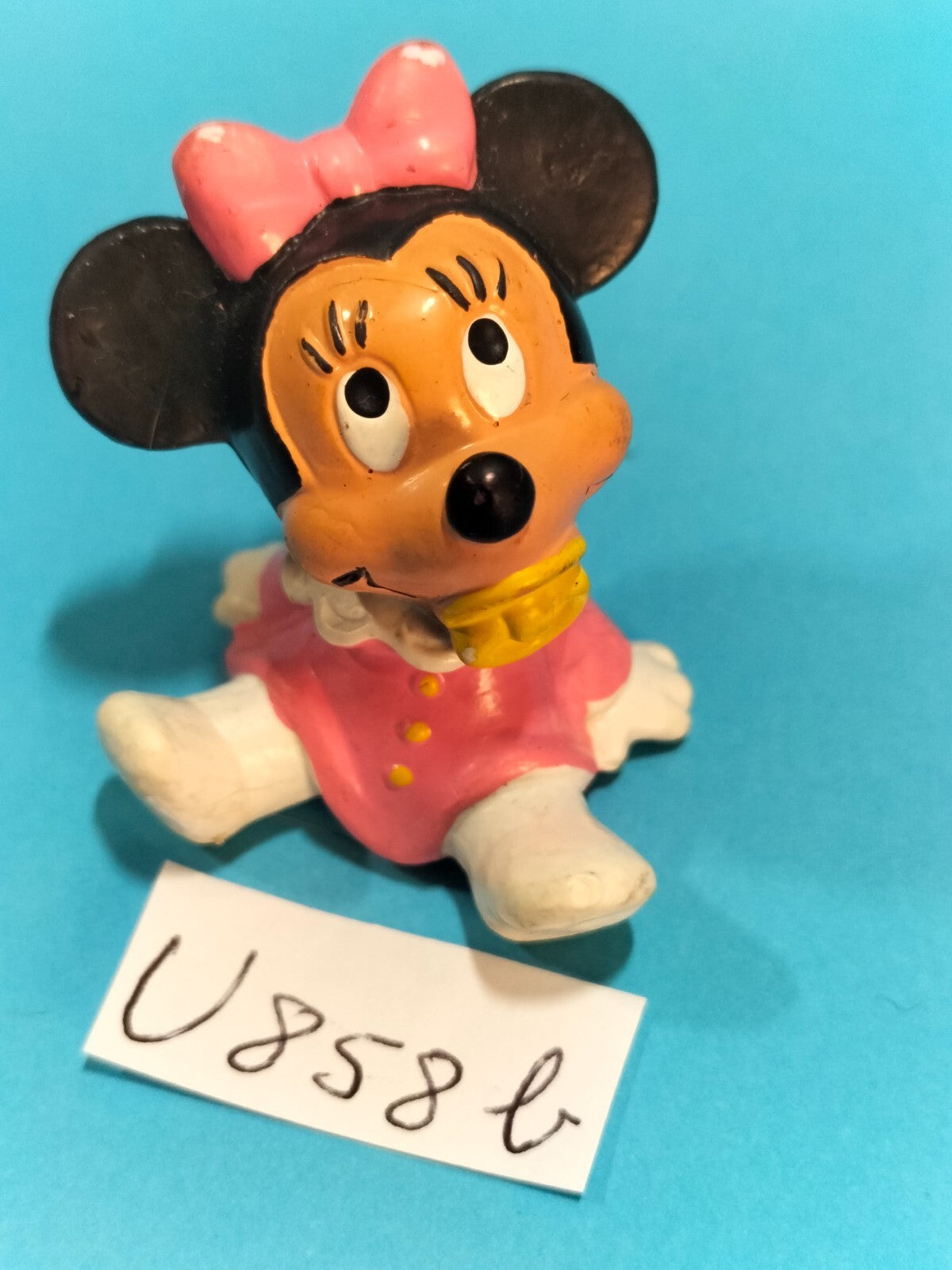 Figurine U059/U858: Minnie baby 5cm Bully 1985 W.Germany Disney baby