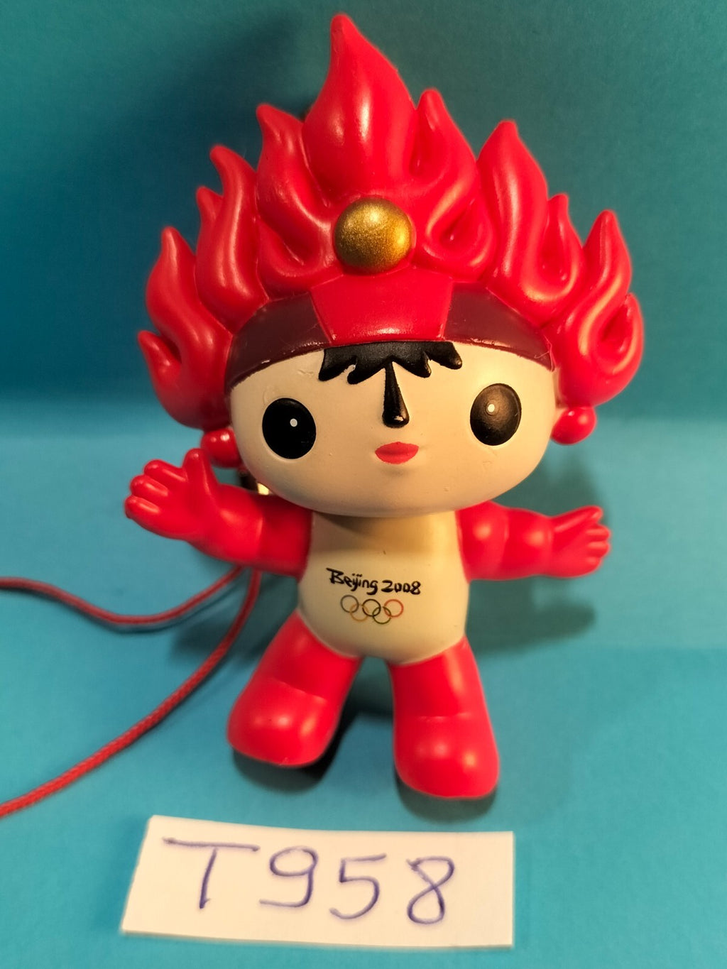 Figurine T958: Mascot Fuwa Huanhuan Beijing Olympic Games 2008 Beijing 6cm rare