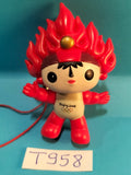 Figurine T958: Mascot Fuwa Huanhuan Beijing Olympic Games 2008 Beijing 6cm rare