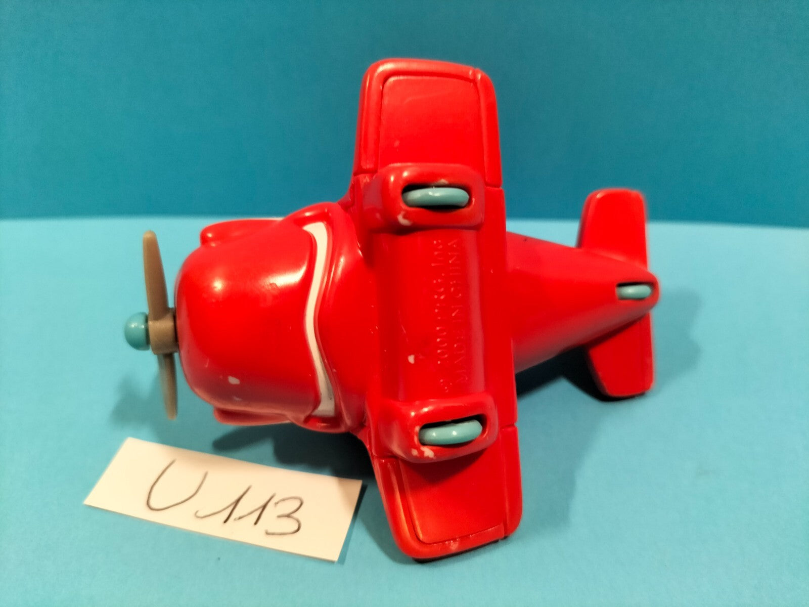 Figurine U113: Ruby's Diner 2000 Advertising Plane (Rare)