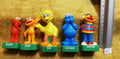 Lot B26 : 5 Figurines Tampons RUE SESAME street - Henson
