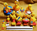 Lot B57 : 10 Figurines & Jouets Big Bird RUE SESAME street Henson