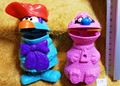 Lot B59 : 2 Figurines RUE SESAME street Henson