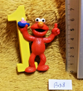 Figurine B98: Elmo SESAME STREET Henson Birthday Birthday cake topper